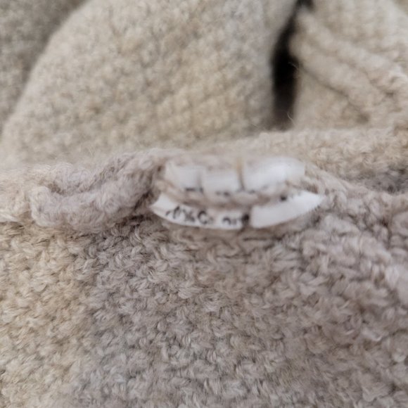 Brandy Melville cropped open cardigan beige small medium - Picture 9 of 14